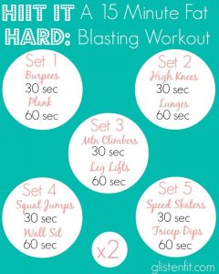 15 Minute Workout